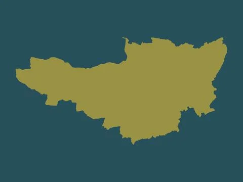 Somerset, England - Great Britain. Solid color shape Illustrazione stock