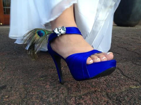 Something Blue Foto stock