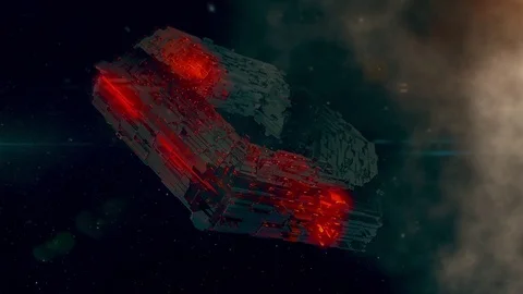 Something in space Stock-Footage 72463022