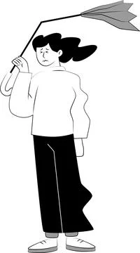 Something Went Wrong Illustration General System Error Unexpected Failure Illustrazione stock