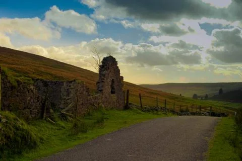 Somewhere between here and there Stock Photos