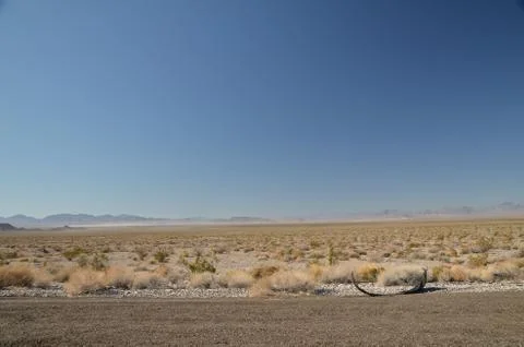 Somewhere in Death Valley Stock Photos