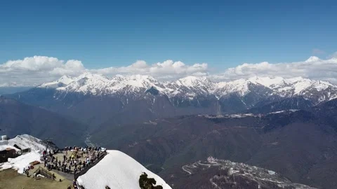 Somewhere in the mountains Video stock 159363607