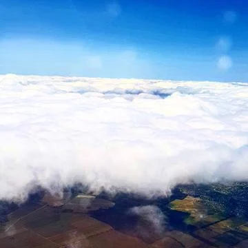 Somewhere at the sky Stock Photos