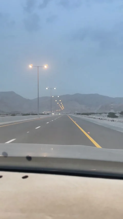 SOMEWHERE TOWARD RAS ALKHAIMA Video stock 327835662