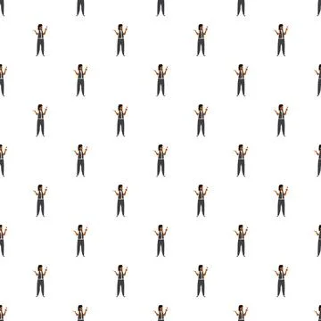 Sommelier character representing wine tasting flat pattern Stock Illustration