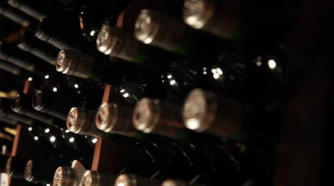 Sommelier choosing wine 3 Stock Footage 35172652