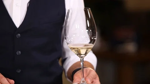 Sommelier Stock Footage 113271378
