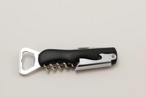 Sommelier's corkscrew Stock Photos