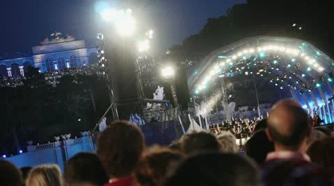 Sommernachtskonzert (Dutch Angle) Stock Footage 22241678