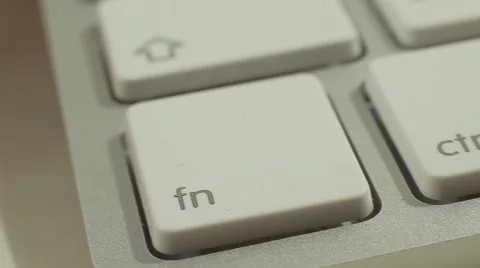 Сomputer Keyboard. Buttons of the Macbook Keyboard. Close up. Macro shot. Stock Footage 50474865