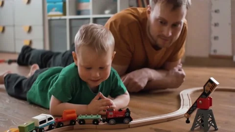 Son and dad Stock Footage 188551680