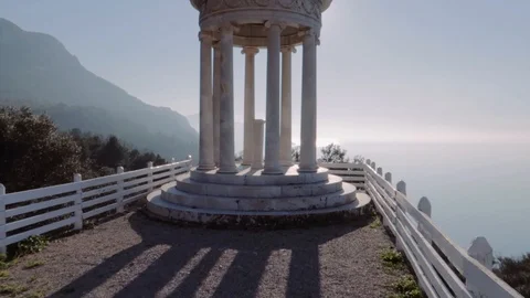 Son Marroig temple, Mallorca Stock Footage 90362949