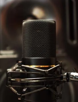 Сondenser microphone Stock Photos