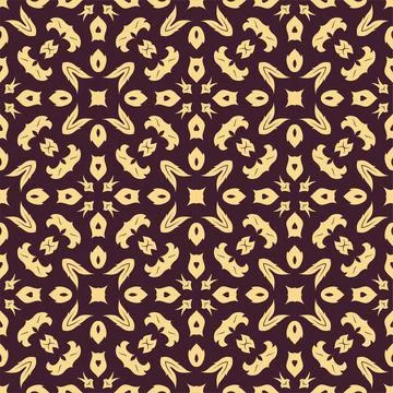 Songket pattern background modern style. Batik seamless ornament print ready Stock Illustration
