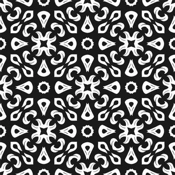 Songket pattern background modern style. Batik seamless ornament print ready Stock Illustration