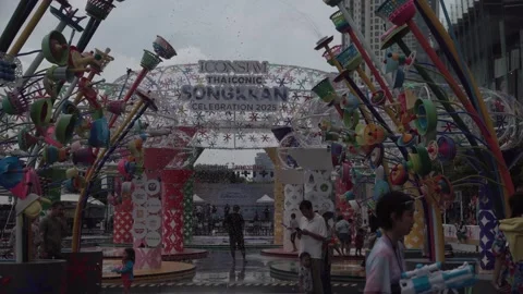 Songkran holiday Stock Footage 306923491