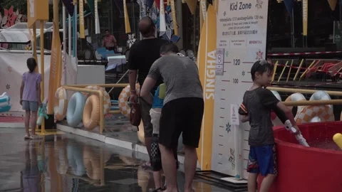Songkran holiday Video stock 306924307