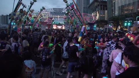 Songkran holiday Stock Footage 306926364