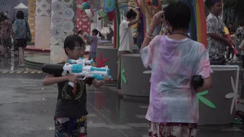 Songkran holiday Stock Footage 306927649