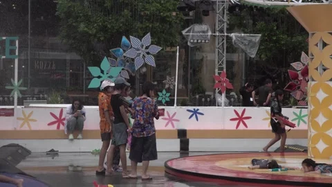 Songkran holiday Stock Footage 306928472