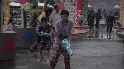 Songkran holiday Stock Footage 306929592
