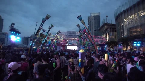 Songkran holiday Stock Footage 306930673