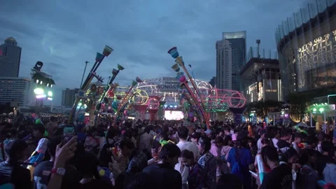 Songkran holiday Stock Footage 306931541