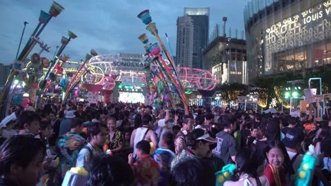 Songkran holiday Stock Footage 306931546