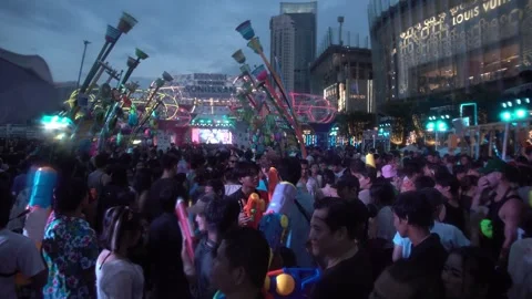 Songkran holiday Stock Footage 306932082