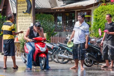 Songkran Stock-Fotos