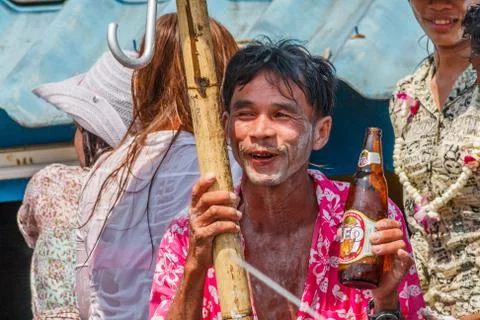 Songkran Stock-Fotos