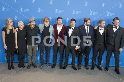 'Songwriter' photo call during the 68th Berlinale Festival 2018 Stock Photos