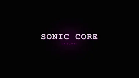 Sonic Core Unity Text Animation - Glitch Effect, Digital, Futuristic Stock Footage 331568329