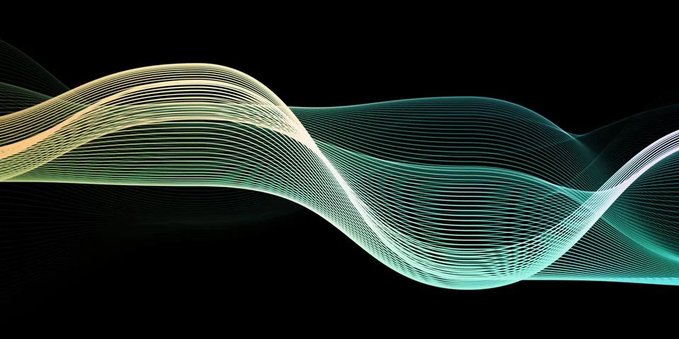 Sonic Energy Patterns Stock Illustration