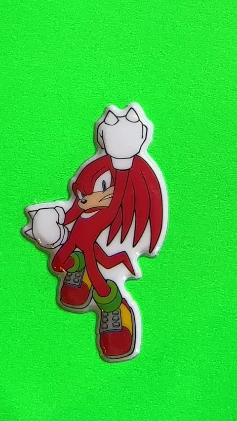 Sonic the Hedgehog Characters on Green Screen Background Vidéo 312861703