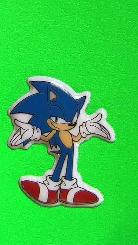 Sonic the Hedgehog Characters on Green Screen Background Vidéo 312861829