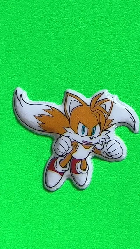 Sonic the Hedgehog Characters on Green Screen Background Видео 312862032