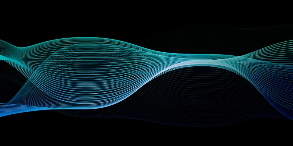 Sonic Pulse Streams Illustrazione stock