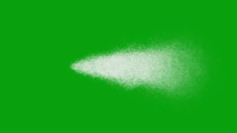 Sonic speed jet smoke motion graphics with green screen background Stock Footage 243624391