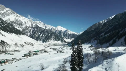 Sonmarg Kashmir Stock Footage 315000442