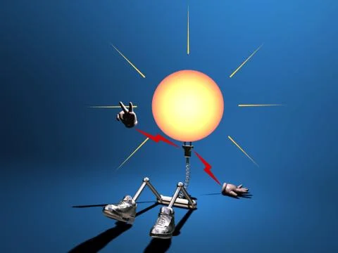 Sonnenhelfer 스톡 사진