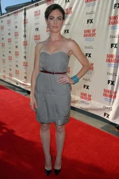 Sons of arnarchy premiere Stock Photos