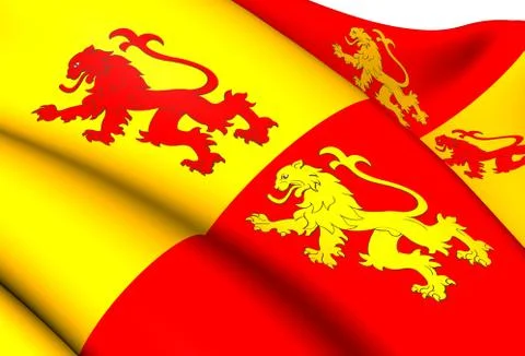 Sons of glyndwr flag Stock Illustration