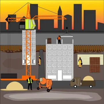 Сonstruction Stock Illustration