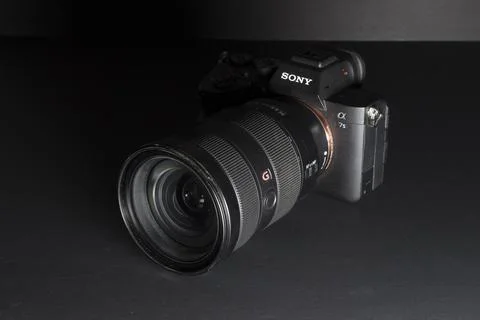 Sony A7 SIII mirrorless camera Foto stock