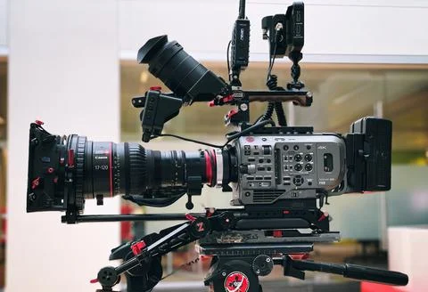 Sony FX-9 cinema camera Stock Photos