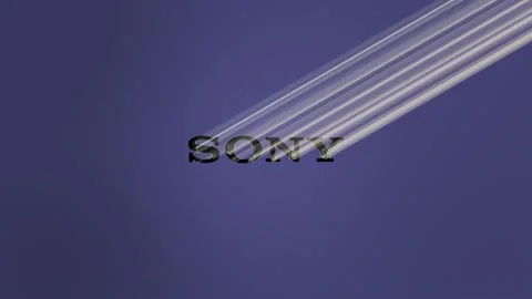 Sony Logo Light Reveal Stock Footage 157698173