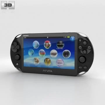 3d Model Sony Playstation Vita Slim Pond5