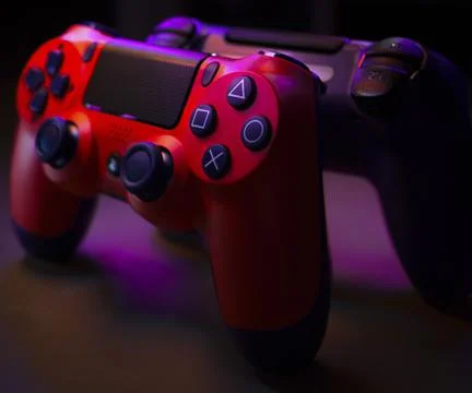Sony PS4 Dualshock V2. Studio Shot. Stock Photos